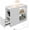 White Oak1, variant on NightStand Bedside Charging Table Bedroom, Nightstand with Charging Station, Bedside Table with Drawer, 2 AC Outlets, USB & Type-c Ports, Adjustable Shelf, Lockable Wheels