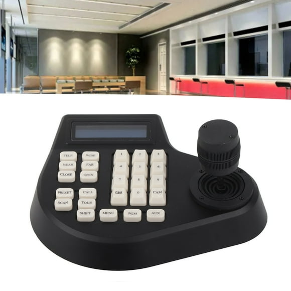 Analog PTZ Dome Cameras Controller, 3D Joystick,D P RS485, LCD Display, Wide Compatibility