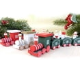thumbnail image 3 of Billuyoard 1 Uds tren de de Navidad adornos de Navidad Santa Claus juguetes para niños 2021 Navidad Noel accesorios de fiesta en casa regalo de Año Kits de decoración para fiestas cuatro Billuyoard HA007890-04, 3 of 6
