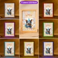 thumbnail image 3 of Watercolor Australian Cattle Dog Happy Birthday Celebration Balloons Gift Party Acrylic Plaque with Wood Photo Frame Box Heeler Lover Gifts Light Box - 00028, 3 of 5