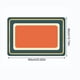 thumbnail image 3 of Alfombra de Baño de Lodo de Diatomeas Verde Oscuro 40x60cm – Tapete Suave Superabsorbente y Antideslizante para Baños Higiénicos y Lavabos de Lujo, Alfombra de Piso de Secado Rápido, 3 of 6