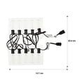 thumbnail image 3 of Mainstays Plug-in Edison Bulb String Light with 10 Lights - Warm White, 3 of 4