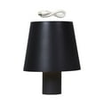 thumbnail image 1 of Lámpara de mesa con protección para los ojos, luz de escritorio, lámpara de lectura, luz de noche para sala de estar Negro, 1 of 9