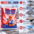 Pump Ice Rocks American Rock Salt - Ice Melt - Driveways, Sidewalks & Parking Lot - 50 ...