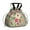 Boho Bohemia Flower-3, variant on Boho Bohemia Flower Drawstring Lunch Bag Women - Drawstring Lunch Bag Insulated for Work Office - Stain-Resistant Large Lunchbags for Women with Multi-Pockets