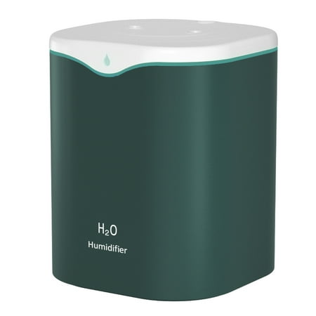 

Double Spray Humidifiers with LED light Cool Mist Auto Shut-Off Humidifier Portable Desk Humidifiers for Bedroom Home Baby Room 2L
