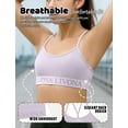 thumbnail image 3 of Livona 6-Pack Seamless Bralette Set - Soft Training Bras & Sports Bras for Teens, Comfortable Wire-Free Bras for Girls, 3 of 6