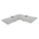thumbnail image 5 of Estantes de pared de esquina, estantes flotantes de acrílico de seguridad para dormitorio, sala de , , cocina, 220mm - Claro yotijar estante de esquina baño, 5 of 6