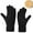 Black, variant on Nmnitkp Winter Warm Gloves with Touchscreen Fingers for Women, Thermal Thick Wool Fleece Knit Gloves for Cold Weather Gray