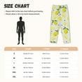 thumbnail image 2 of Pajama Pants Women, Lemon leaves Lounge PJ Yoga Pants With Drawstring, Womens Sleepwear Pajama Bottom, 2 of 5