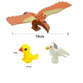 thumbnail image 3 of Bloques de construcción de animales MOC, escena de partículas pequeñas, tigre, oveja, pato, caballo, ballenas, modelo educativo, zoológico, regalo ensamblado, ladrillos de juguete DIY, 3 of 5