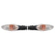 thumbnail image 1 of 12V Motorcycle Turn Signal Light Orange Red Light High Brightness Blinker Indicator Lamp Replacement for DUCATI Monster Streetfighter Transparent, 1 of 5