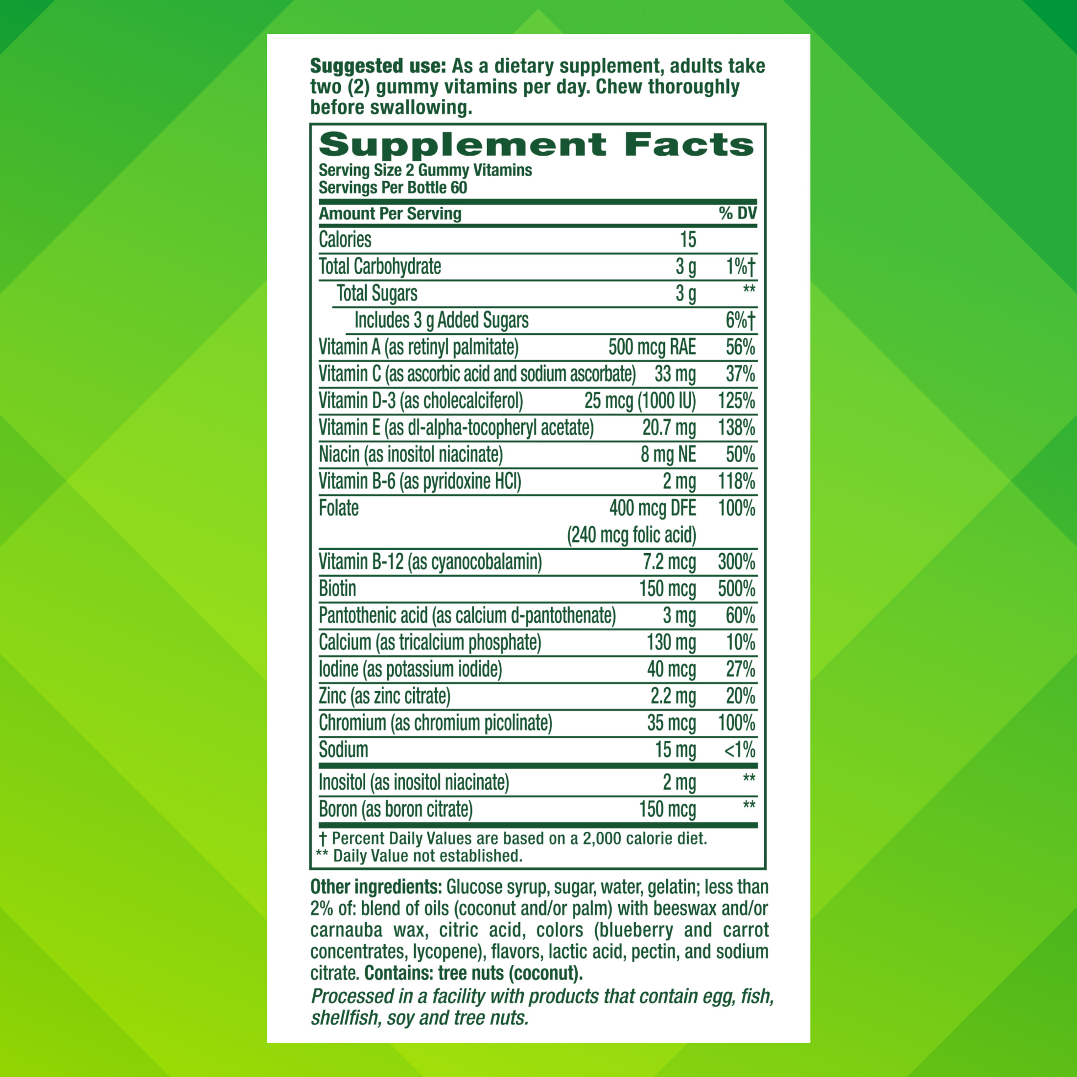 vitafusion Women's Multivitamin Gummy 120 Count photo 6