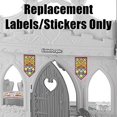 thumbnail image 4 of Replacement Parts for Fisher-Price Little People Disney Princess Musical Dancing Palace Playset - CGT78 ~ Replacement Labels - Stickers, 4 of 7