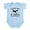 Sky Blue, variant on CafePress - Trust Me My Grandpa Is A Pilot Body Suit - Baby Light Bodysuit, Size Newborn - 24 Months