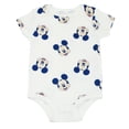 thumbnail image 3 of Disney Clothes Baby Boys 3-Piece Short Set – Mickey Mouse T-Shirt, Bodysuit & Shorts (Red) – 3/6M, 3 of 3