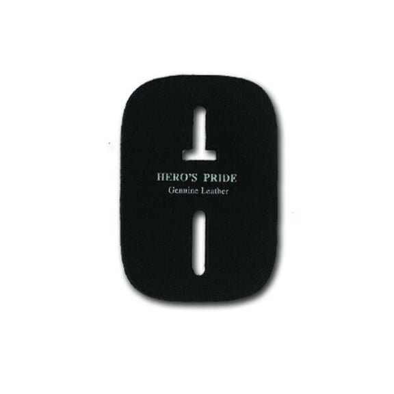 Wallet Badge Holder Insert - Spare, Black