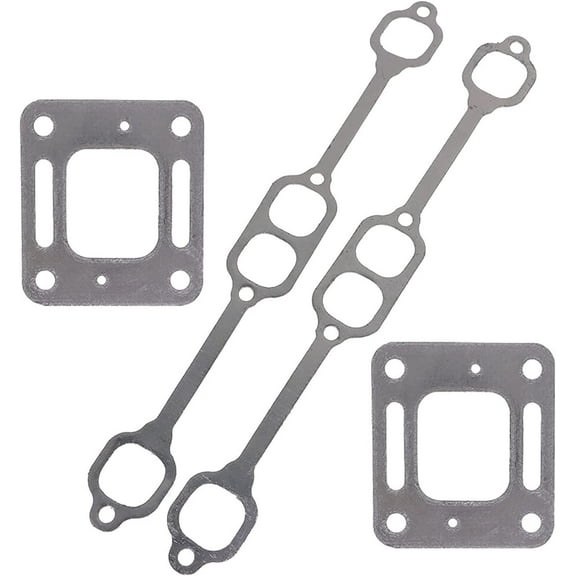 Labwork Gasket Manifold Replacement for 5.0L 5.7L Engine 39880 1980-2002 Mercruiser V8