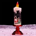thumbnail image 4 of Decoración Navideña Vela Navideña Luces Nocturnas Adorno Navideño Cena Romántica a La Luz de Las Velas Luces de Estrellas de Mesa Regalos de Escritorio Capacidad de Líquido (100 Ml), 4 of 6
