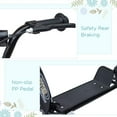 thumbnail image 5 of HOMCOM Kick Scooter for Kids 5-12 Years Old, Big Wheel Kids Scooter with Adjustable Height Handlebar, Non-slip Footplate, Rear Brake, Black, 5 of 10
