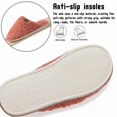 thumbnail image 5 of BERANMEY Cozy Slippers for Women Men Closed Toe Warm Womens Slippers with Fuzzy Lining Plush Soft Cozy House Slippers Shoes Slip-on Non slip Sole Comfortable for Indoor Bedroom Living Room, 5 of 9