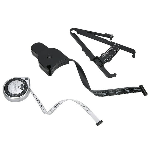 Sonew Body Fat Tester,Body Fat Tester Retractable Waist Measuring Tape BMI Measuring Tool Weight Loss Caliper,Fat Caliper