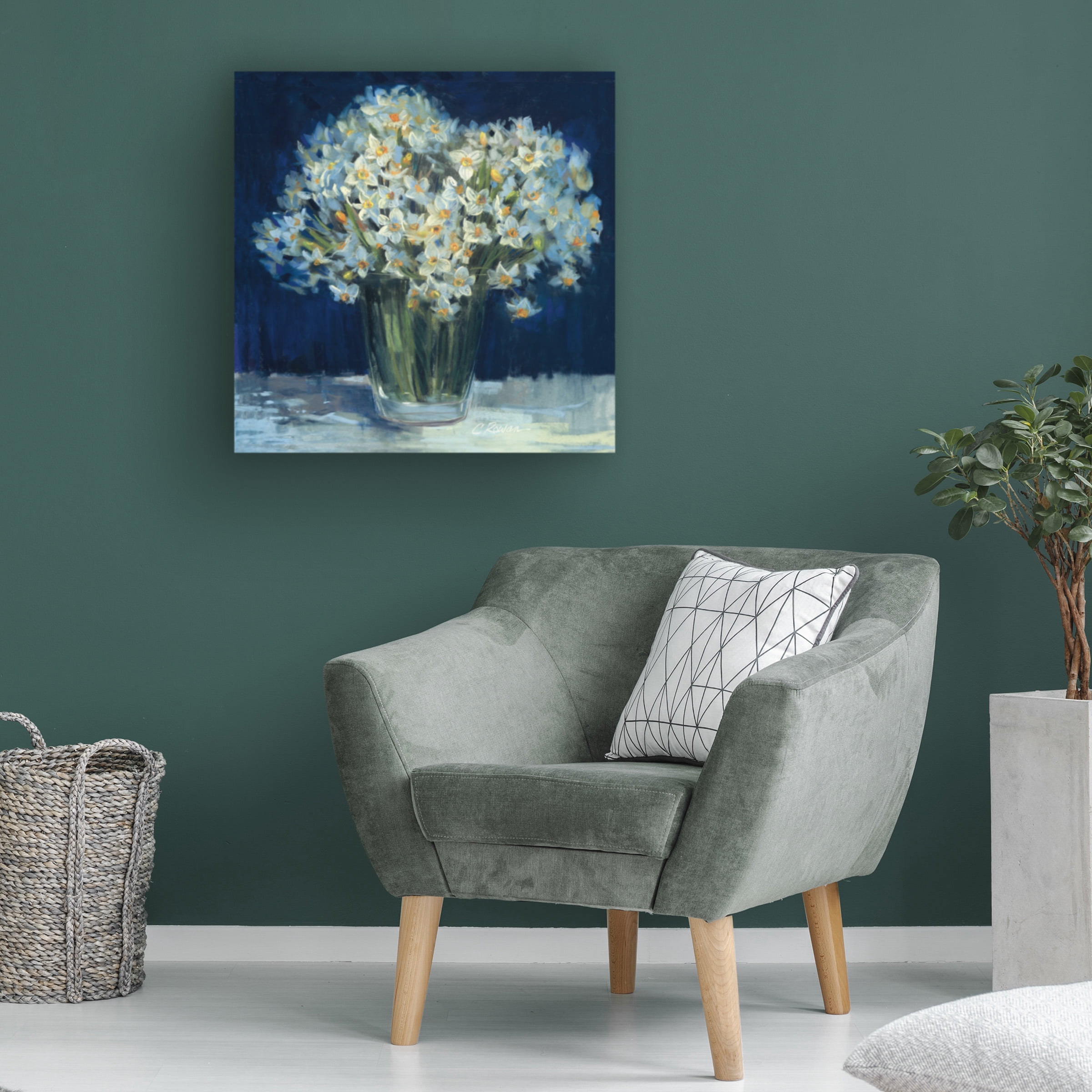 Carol Rowan 'Spring Twilight II v2' Canvas Art