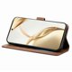 thumbnail image 3 of For Honor 200 Pro 5G Case Anti Scratch Splicing Imprinted Rhombus Leather Phone Cover - Green, 3 of 5