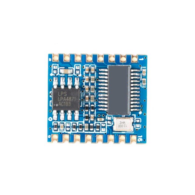 Seitruly Placa de Control de reconocimiento de voz inteligente, placas de ajuste alto, puerto serie, módulo Digital DIY, piezas de repuesto, accesorios Electrónica miscelánea