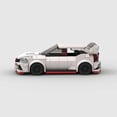 thumbnail image 3 of BRICK Honda Civic Sport White Speed Champions Sports Cars Building compatible with LEGO Car Blocks Bricks Set, Great Gift for Kids - 360 Pieces, 3 of 6