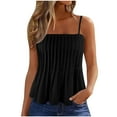 thumbnail image 2 of Women Sleeveless Crop Tops Plus Size, Summer Blouses for Women 2025 Boho Short Sleeve Tunic Tops for Women 3Xl Women Summer Tops Trendy Red Shirts for Women Dry Fit my orders deals, 2 of 6