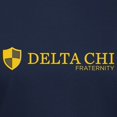 thumbnail image 3 of CafePress - Delta Chi Logo Yellow T Shirt - Women's Traditional Fit Dark T-Shirt, 3 of 4