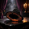 thumbnail image 2 of Leeye Halloween Top Hat Black Witch Hat Classic for Adults Halloween Party Cosplay Masquerade, 2 of 6