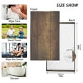 thumbnail image 6 of Yayeee 100% Cotton Hand Towels for Bathroom 16" x 28" Soft Absorbent Kitchen Towel, Wood Grain, 6 of 7