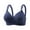 Women's Bras Dark Blue, variant on Women's Full Coverage Bras, Women's Push Up T-Shirt Bra Underwire Padded Bras Plunge Full Support Bras Plus Size S-2XL