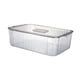 thumbnail image 2 of Organizador de almacenamiento versátil transparente con tapa, organizador de escritorio, caja de basura para 335x215x10cm, 2 of 9