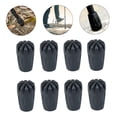 thumbnail image 3 of FENGGUIQU Trekking Pole Replacement Tips 16Pcs Rubber for Outdoor Enthusiasts 1.5X0.4X0.4in, 3 of 8