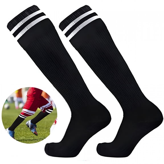 TELOLY Lightweight Adult Kid Soccer Shin Guard, Plastic Black, 19x9 Cm