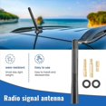 thumbnail image 5 of Universal 5 Inch 120mm Black Antenna Carbon Fiber Printer Car Radio, 5 of 5