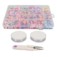 thumbnail image 2 of 2025 Latest Model 480pcs Clay Beads Polymer Colorful DIY Cute Clay Bead Kit for, 2 of 3