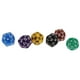 thumbnail image 5 of Dados de juego D30 multicaras de 6 piezas, dados de juguete para adultos, n. degree 2, opacos, 5 of 9