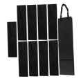 thumbnail image 4 of Minkissy 12Pack Paper Bags Pouches Black Paper for Store Use, 4 of 7
