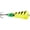 Glow Slimy Lime, variant on VMC Tingler Spoon Glow Black WonderBread 1/8 oz