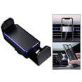 thumbnail image 4 of Car Vent Phone Mount Handsfree  para 13 12 11 Negro kusrkot Soporte para teléfono de ventilación de coche, 4 of 8