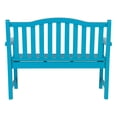 thumbnail image 5 of Shine Company Belfort Garden Bench - Turquoise, 5 of 7