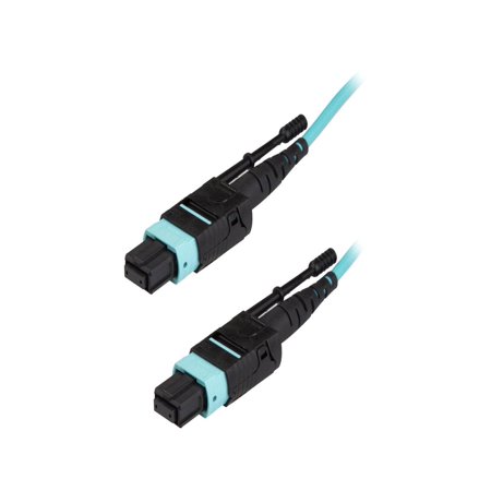 UPC: 0065030878999 | StarTech.com MPO12PL10M MTP Fiber Optic Cable – 30 ft / 10m – OM3 – 40Gb – Push / Pull Tab – Plenum – MPO / MTP Connector – Fiber Patch Cable