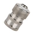 thumbnail image 1 of Conector de Manguera Adaptador de Manguera Acople Rápido de Manguera Conector Macho Y Hembra de Manguera de Acero Inoxidable Resistente a Fugas Adecua, 1 of 9