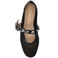 thumbnail image 5 of Journee Womens Naveah Studded Pointed Toe Casual Comfort Ballet Flats, 5 of 9