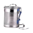 thumbnail image 3 of lingqin Mesh Tea Ball Infuser Accessory Lightweight Filter for Restaurant Home Stews 8cmx9cm, 3 of 9