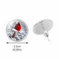 thumbnail image 4 of Dsscvnef Red Bird Time Three-piece Jewelry Bracelet Earring Necklace Jewelry Kit, 4 of 9